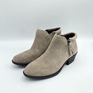 White Mountain Delaney Bootie Suede Round Toe
